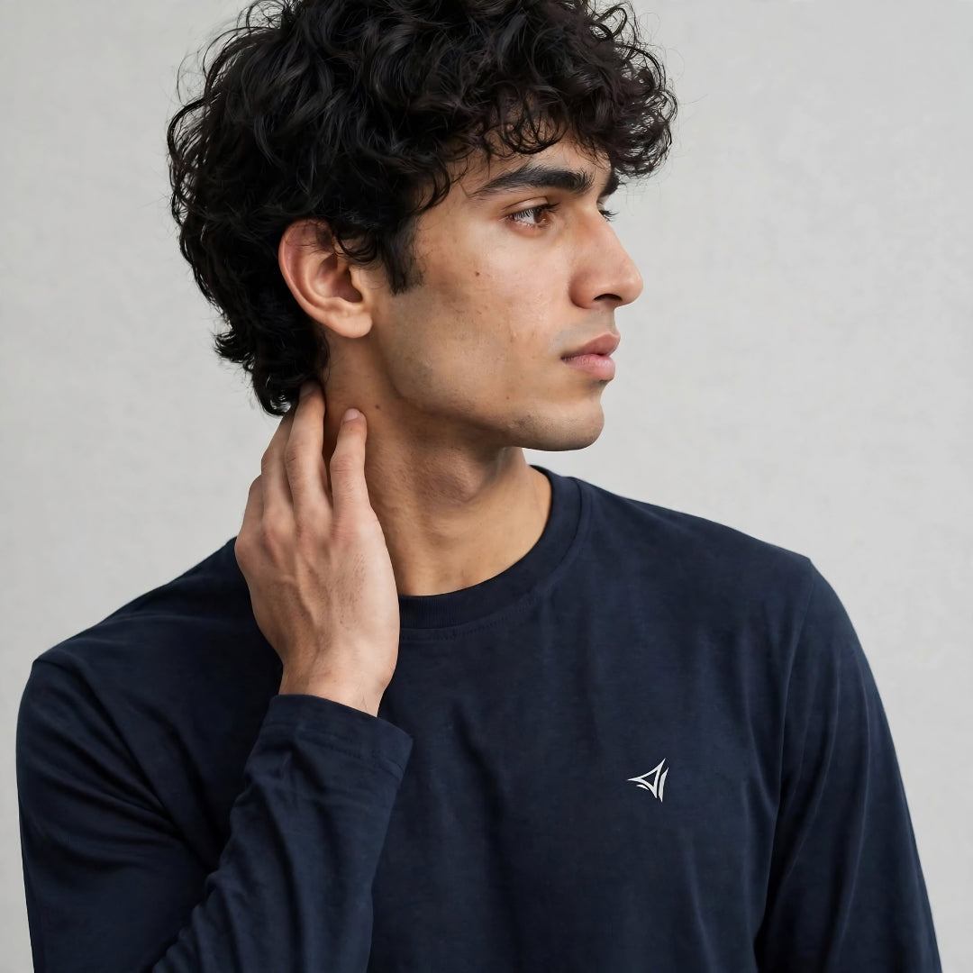 Neva Pre-Winter Round Neck T-Shirt for Men