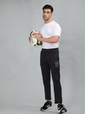 Neva Men lower Drawstring Elasticated Waistband Typography pattern