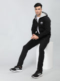 Neva Men Hoody Neck Full Sleeves Tracksuit with Chest Logo