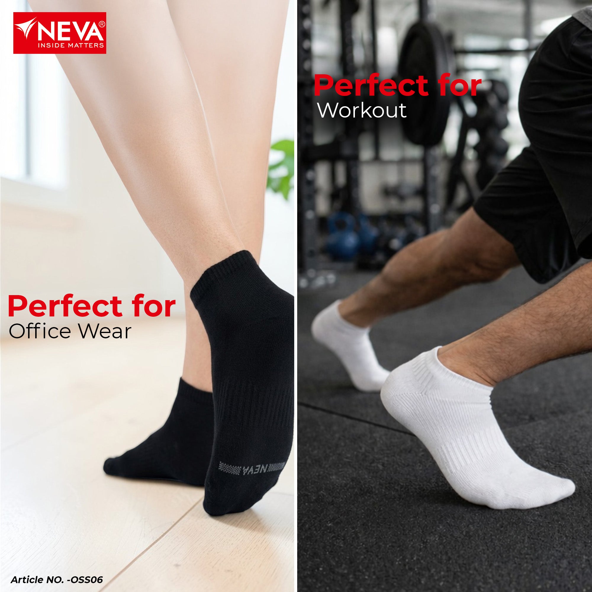 Sports Ankle Length Socks (Pack of 6)