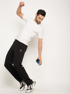 Neva Men Trackpants Elasticated waistband with Drawstring regular Fit