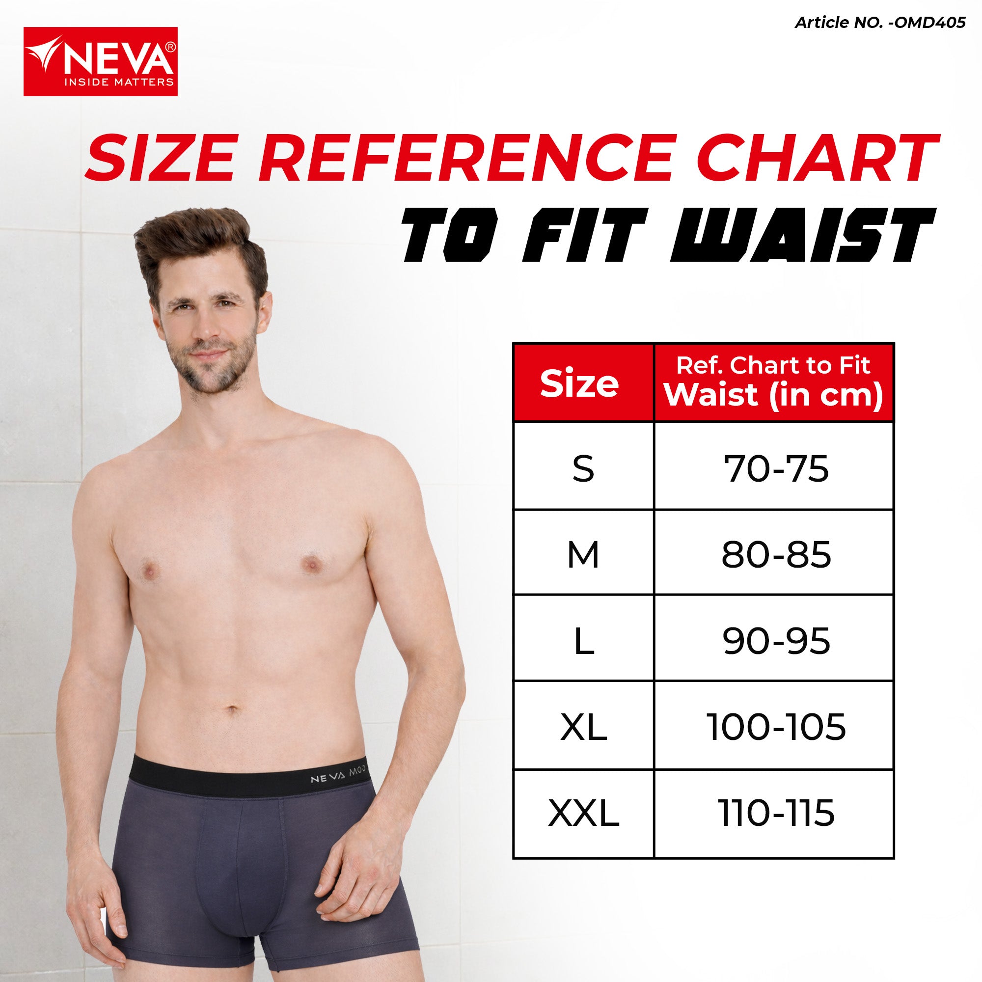 Modal Ultra Short Trunk (Pack of 3)