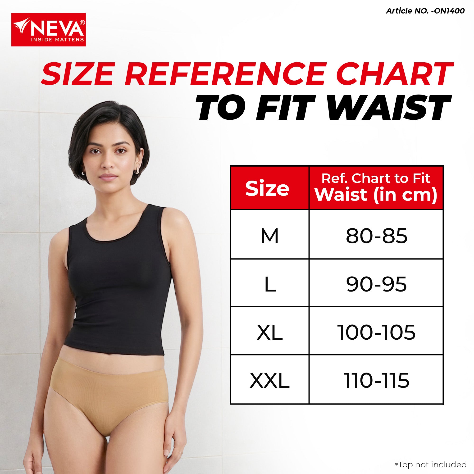 Seamless Mid-waist panties (Pack of 3)