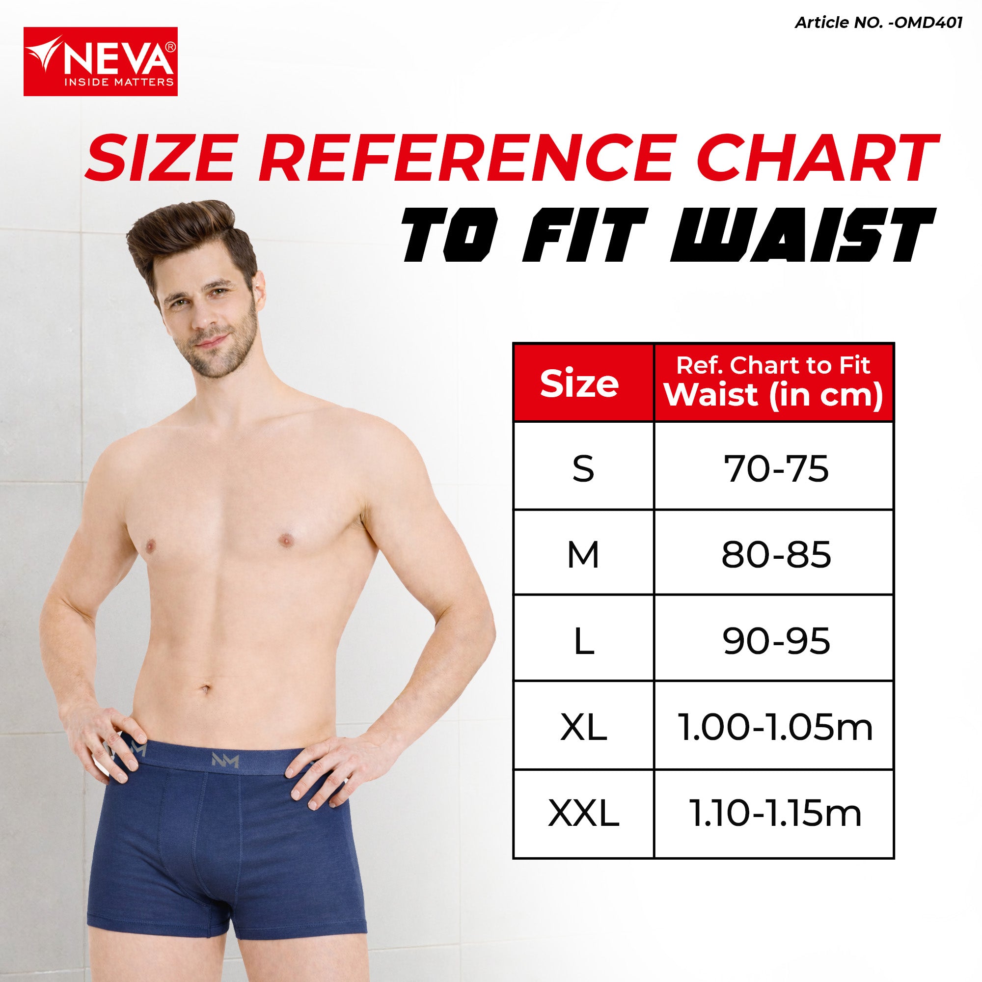 Modal Ultra Short Trunk (Pack of 3)