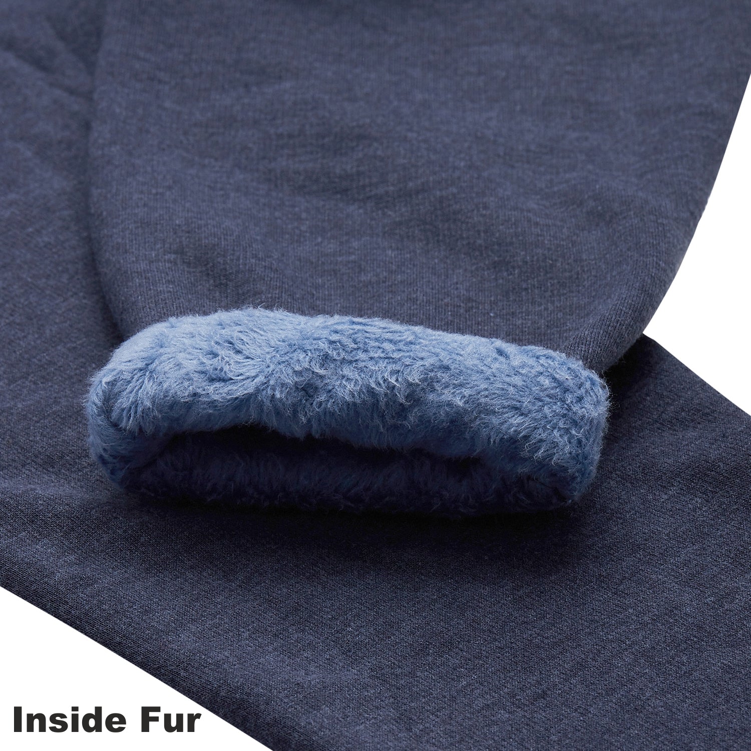 Neva Kids Round Neck Full Sleeves Upper- Denim Milange (Glaccia)