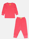 Kids Round Neck Thermal & Bottom Set