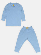 Kids Round Neck Thermal & Bottom Set