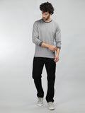 Neva Men Crew Neck Full Sleeves T-shirt Wave pattern