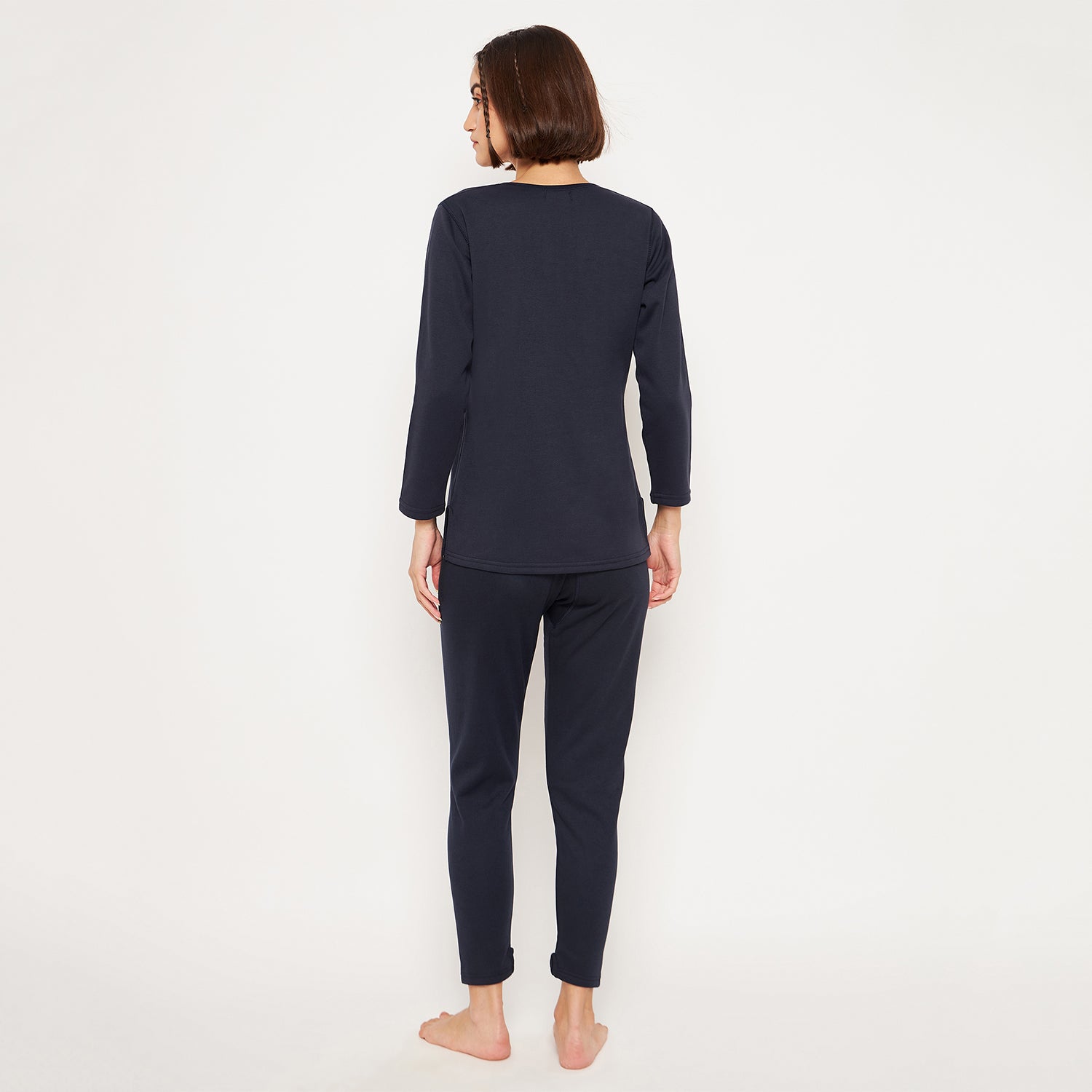 Neva Women Glaccia 3/4th Sleeve Thermal Upper & Bottom Set