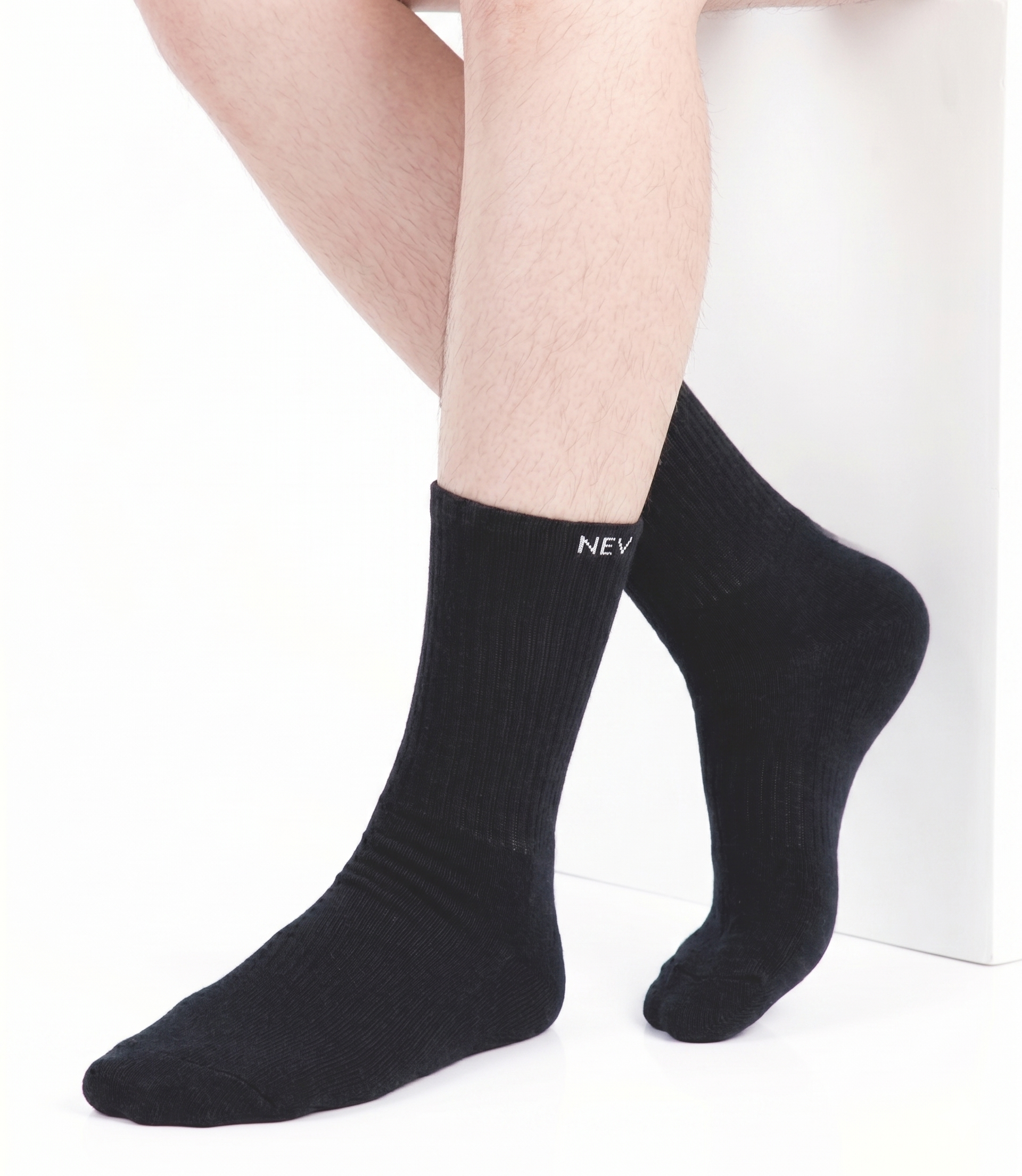 ST-02. | CREW LENGTH SOCKS SET OF (3 PCS PACK)