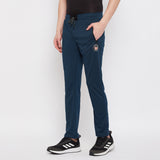 Neva Men's Regular Fit Track Pant-Blue