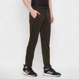 Neva Men's Regular Fit Track Pant-Olive