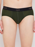 Neva Men's Modal Solid Brief| Pack of 4