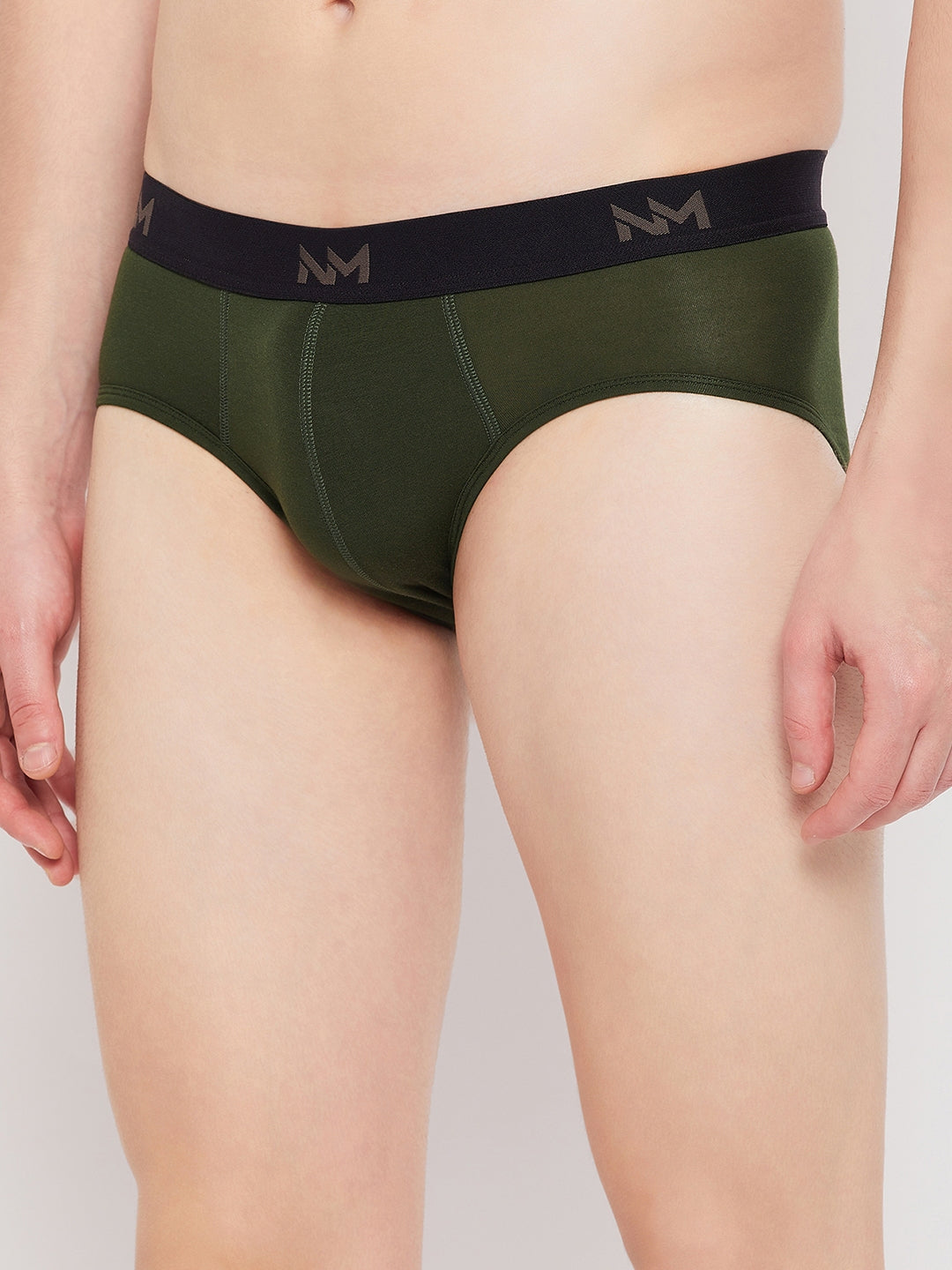Neva Men's Modal Solid Brief| Pack of 4