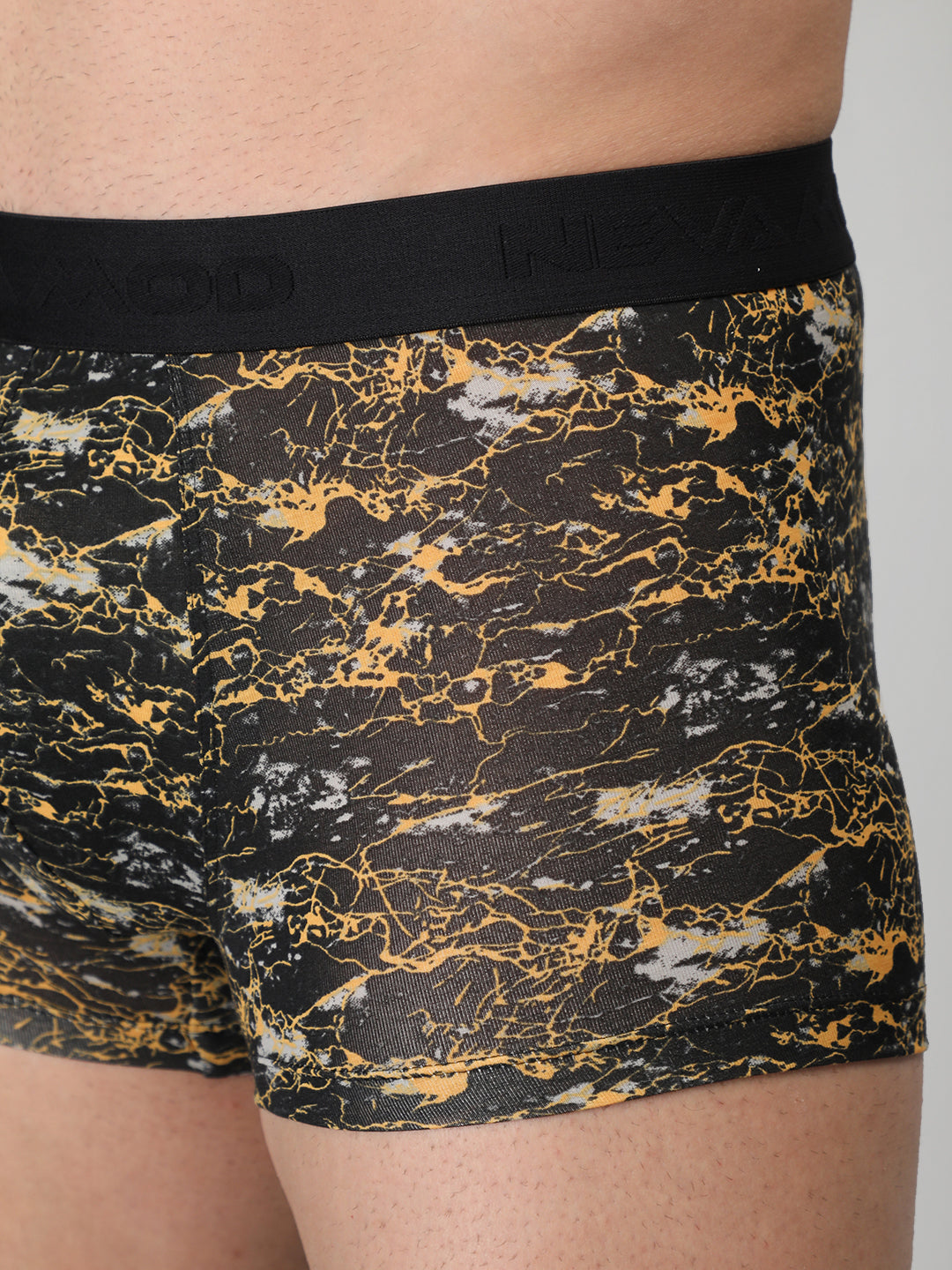 Neva Modal Printed Trunk for Men Elasticated Waistband Pack of 3