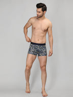 Neva Modal Printed Trunk for Men Elasticated Waistband Pack of 3