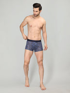 Neva Modal Printed Trunk for Men Elasticated Waistband Pack of 3