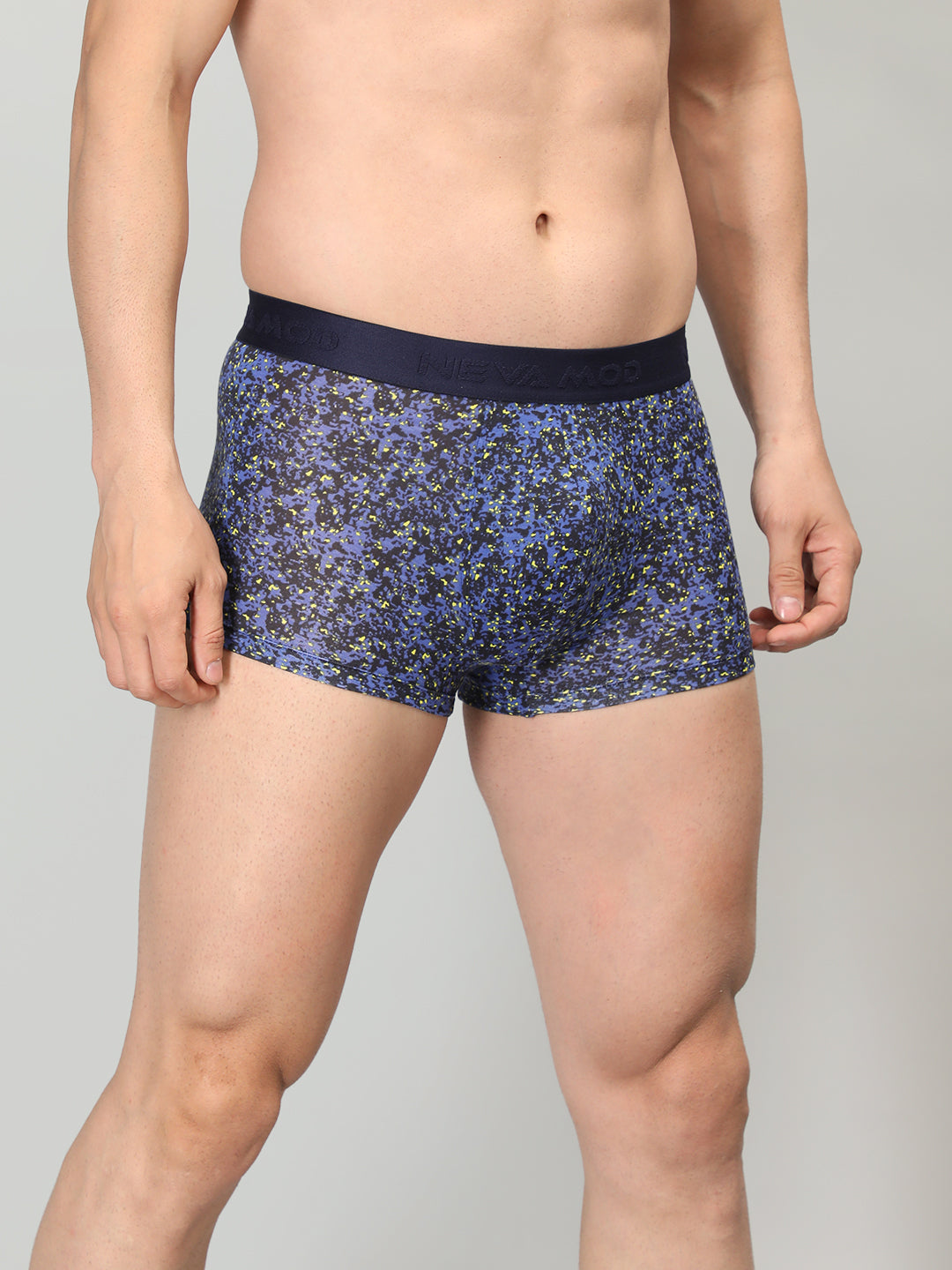 Neva Modal Printed Trunk for Men Elasticated Waistband Pack of 3