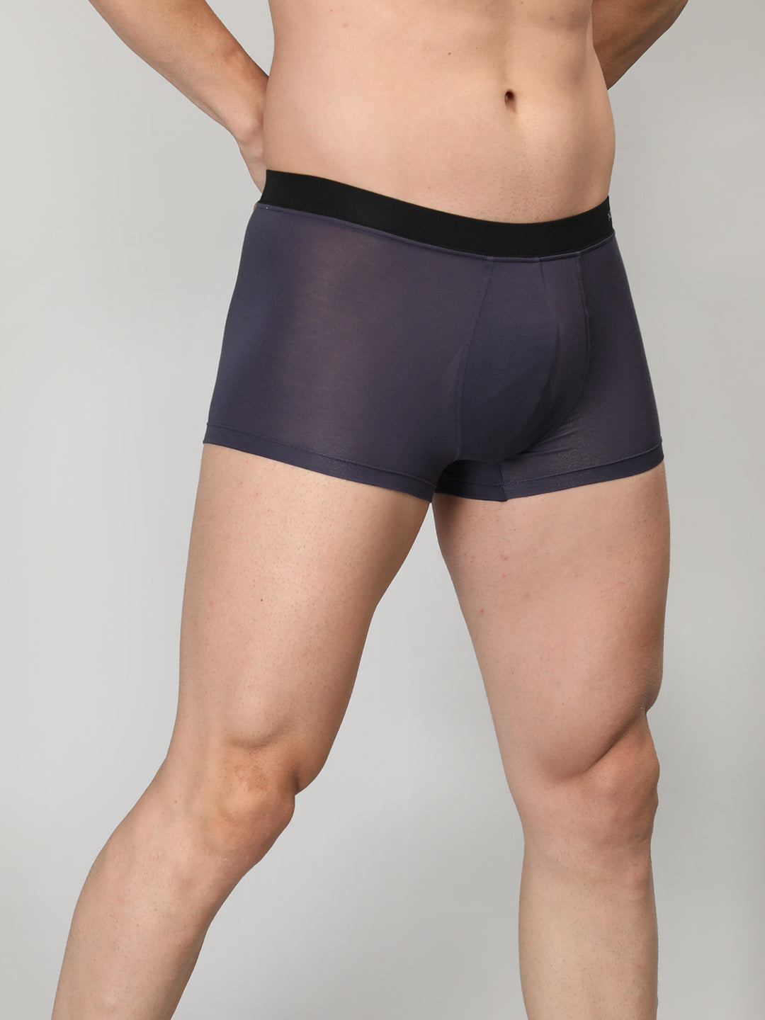 Neva Modal Solid Trunk for Men Elasticated Waistband Pack of 3