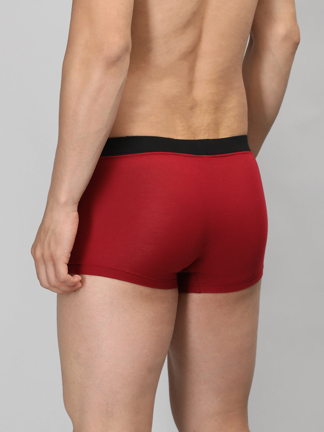 Neva Modal Solid Trunk for Men Elasticated Waistband Pack of 3