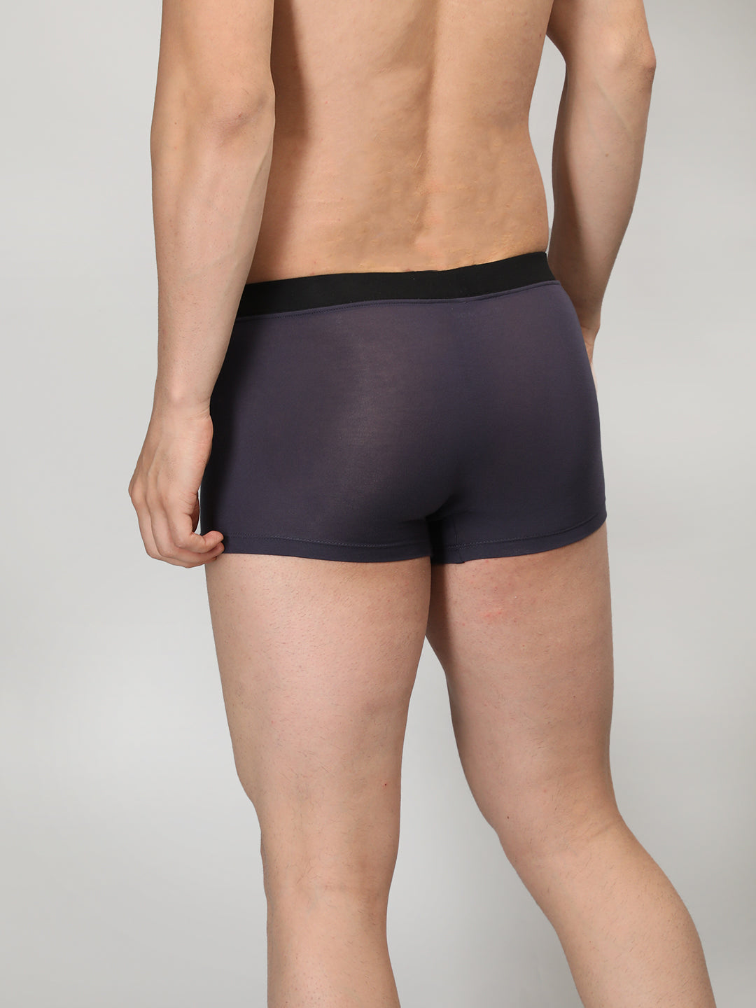 Neva Modal Solid Trunk for Men Elasticated Waistband Pack of 3