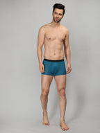 Neva Modal Solid Trunk for Men Elasticated Waistband Pack of 3