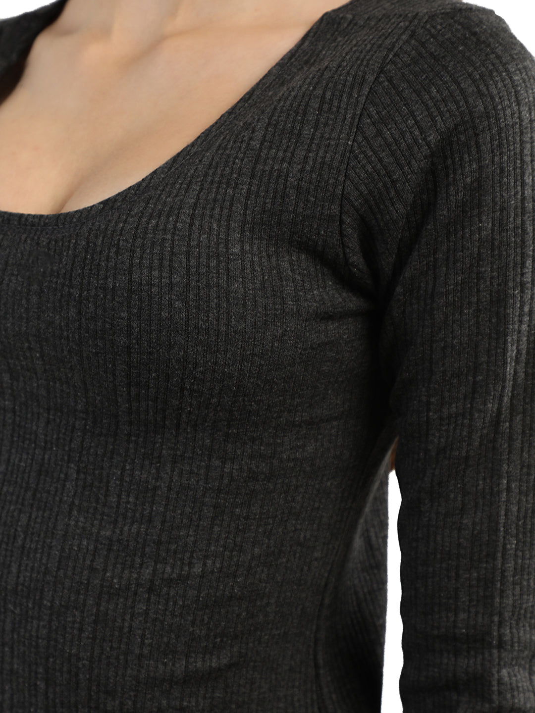 Neva Esancia Women Scoop Neck 3/4th Sleeve Thermal Upper & Bottom Set