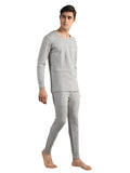 Neva Men's Esancia Round Neck Full Sleeve Thermal Upper & Bottom Set