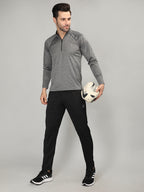 Neva Men T-Neck Full Sleeves T-shirt Textured pattern