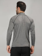 Neva Men T-Neck Full Sleeves T-shirt Textured pattern