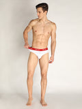 Neva Men Pure Cotton Solid V Shape Brief|Packof 3 Pcs