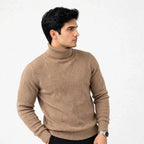 Gents High Neck Ribbed Under Jacket