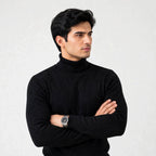 Gents High Neck Ribbed Under Jacket