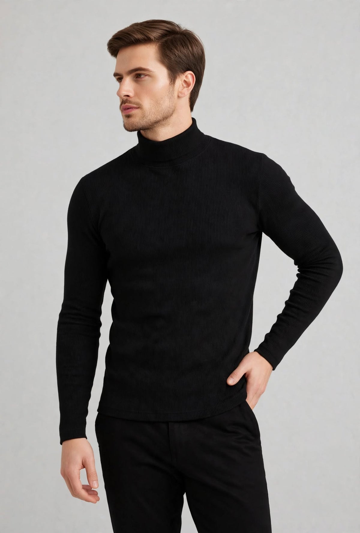 NEVA Gents Flat Back Rib T-Neck Layering T-Shirt