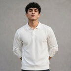 Sap Jacquard Knit F/S Pocket Polo T-Shirt