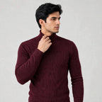 Gents High Neck Ribbed Under Jacket