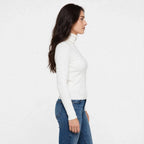 Ladies Ribbed High Neck Under Jacket