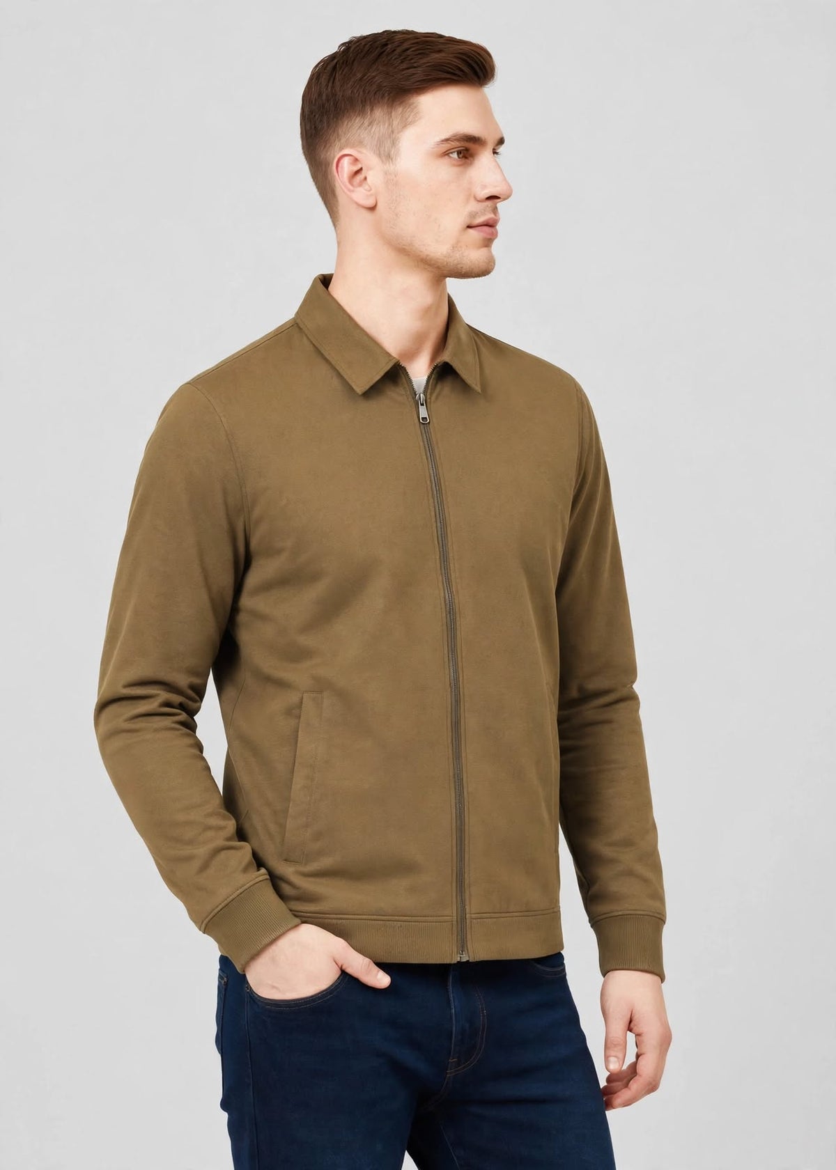 NEVA Gents Full Zipper Sweatshirt