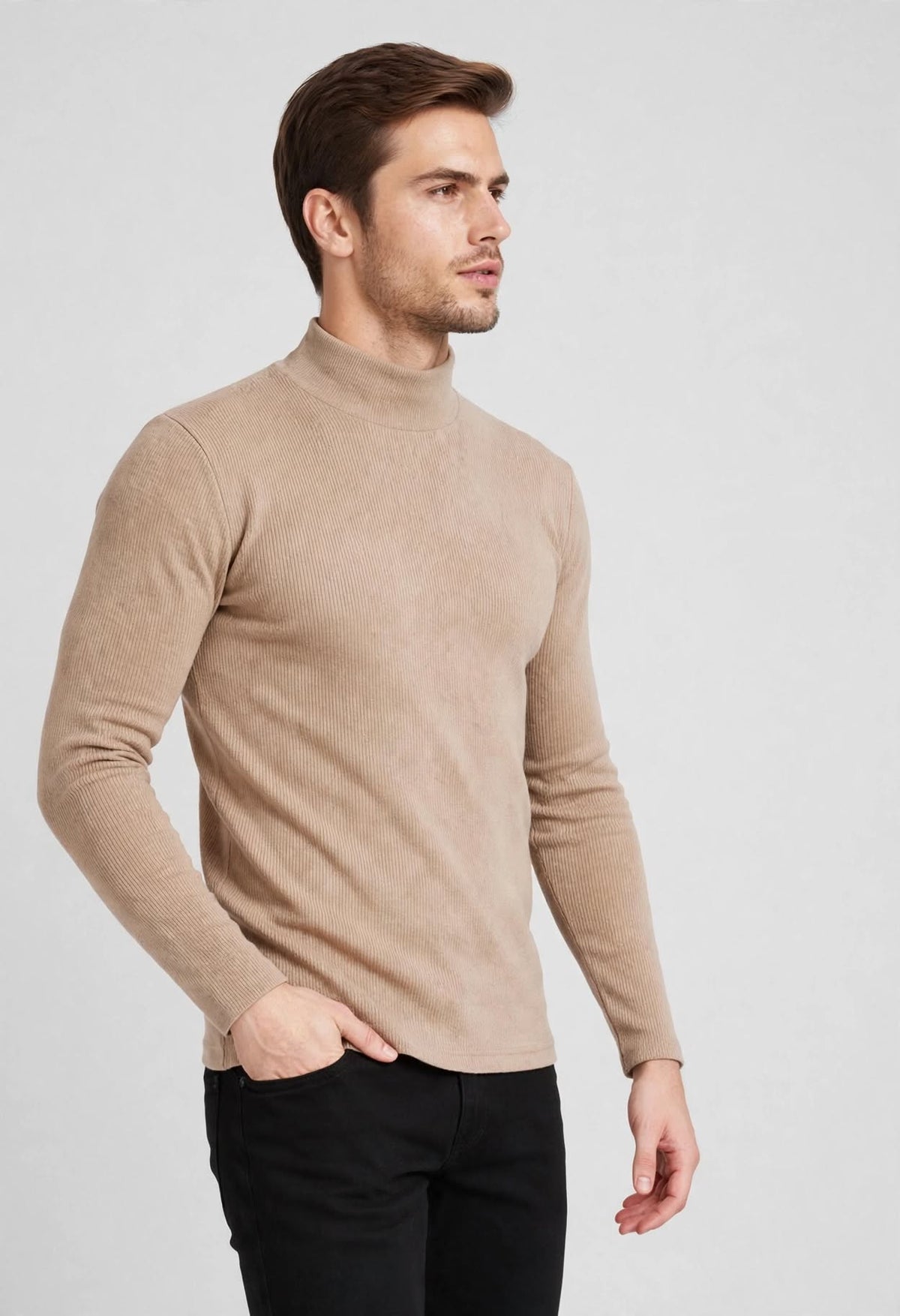 NEVA Gents Flat Back Rib T-Neck Layering T-Shirt
