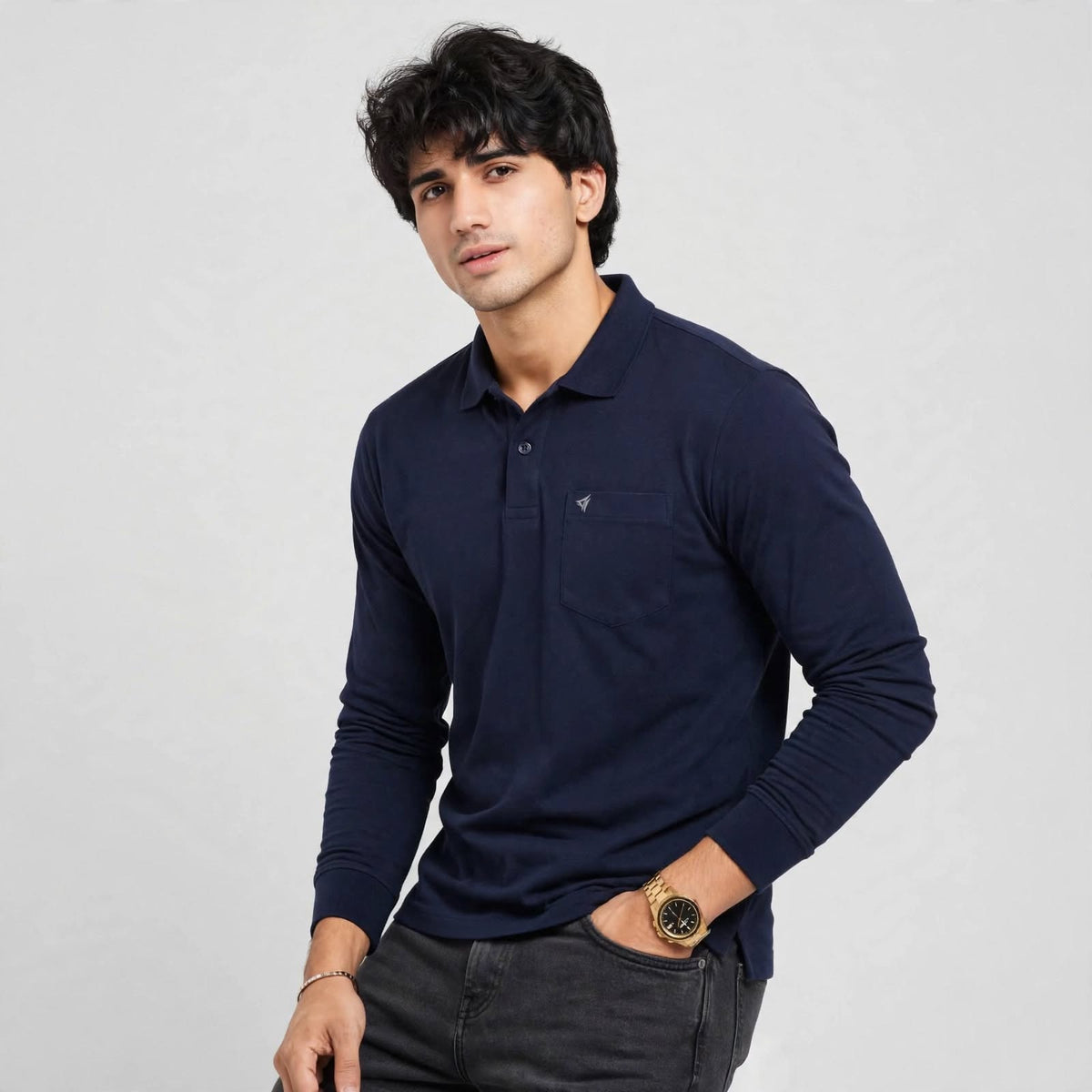 Pre-Winter Pocket Polo