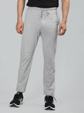 Neva Men Trackpant with Elasticated Drawstring waistband Side pockets- 5% Milange Grey