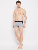 Neva Modal Solid Ultra Short Trunk Underwear for Men- Sea Green, Maroon, Silver Grey Collection (Pack of 3)