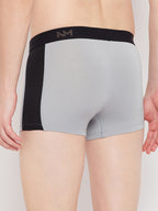 Neva Modal Solid Ultra Short Trunk Underwear for Men- Sea Green, Maroon, Silver Grey Collection (Pack of 3)