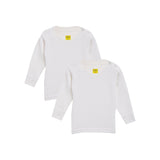 Neva Kids Unisex (Boys and Girls) 2 Uppers Combo Set Esancia Thermal- Off White