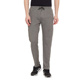 Neva Men's Track Pant in Solid Pattern Side pockets - Olive Milange