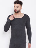 Neva Esancia Round Neck Full Sleeves Warmer/Thermal Upper for Men