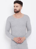 Neva Esancia Round Neck Full Sleeves Warmer/Thermal Upper for Men