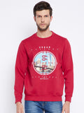 red hoodie men