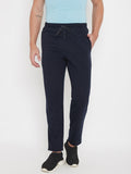 Plain Track Pants For Men- Navy