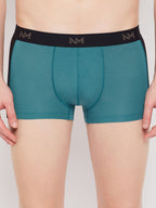 Neva Modal Solid Ultra Short Trunk Underwear for Men- Sea Green, Maroon, Silver Grey Collection (Pack of 3)